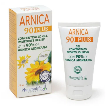 Pharmalife Research Arnica 90 Plus 75 ml - Gel concentrato pronto sollievo