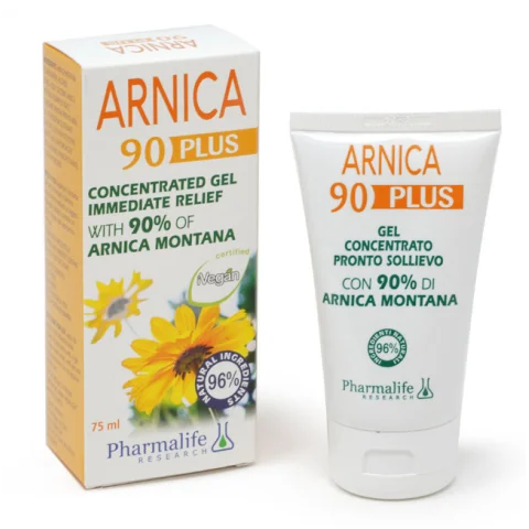 Pharmalife Research Arnica 90 Plus 75 ml - Gel concentrato pronto sollievo