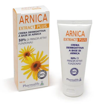 Pharmalife Research Arnica Extract Plus 100 ml - Crema dermoattiva fornisce sollievo in caso di necessit&agrave;