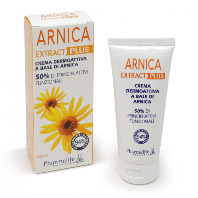 Pharmalife Research Arnica Extract Plus 100 ml - Crema dermoattiva fornisce sollievo in caso di necessità