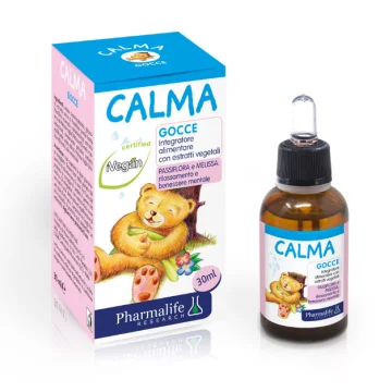 Calma Gocce 30 ml - Integratore alimentare per il rilassamento dei bambini Calma Gocce 30 ml - Integratore alimentare per il rilassamento dei bambini
