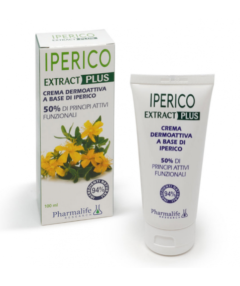 Pharmalife Research Iperico Extract Plus Crema 100 ml - Pronto sollievo in caso di pelle secca e arrossata