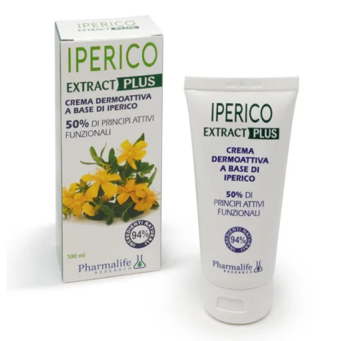 Pharmalife Research Iperico Extract Plus Crema 100 ml - Pronto sollievo in caso di pelle secca e arrossata Pharmalife Research Iperico Extract Plus Crema 100 ml - Pronto sollievo in caso di pelle secca e arrossata
