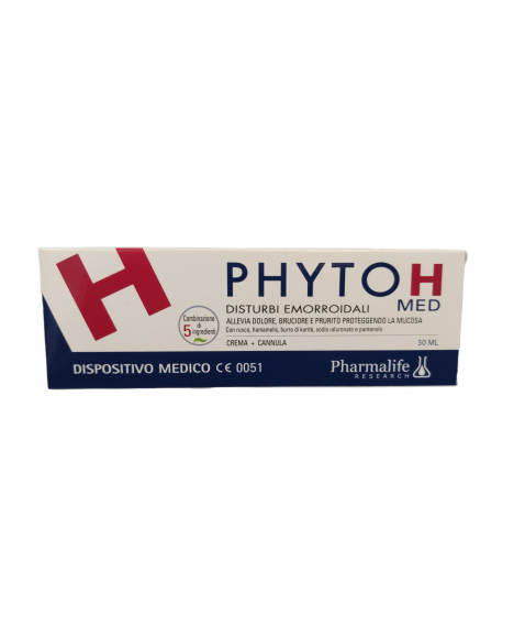 Pharmalife Research Phyto H Med Crema 50 ml - Per i disturbi emorroidali