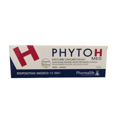 Pharmalife Research Phyto H Med Crema 50 ml - Per i disturbi emorroidali
