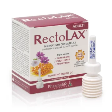 Pharmalife Research Rectolax Adulti 6 Microclismi da 9 gr
