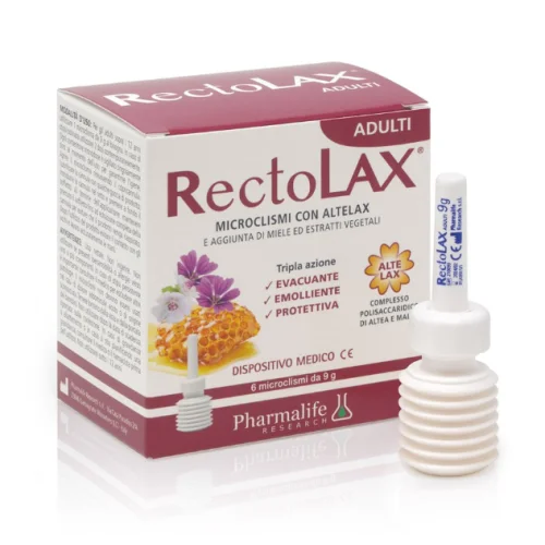 Pharmalife Research Rectolax Adulti 6 Microclismi da 9 gr
