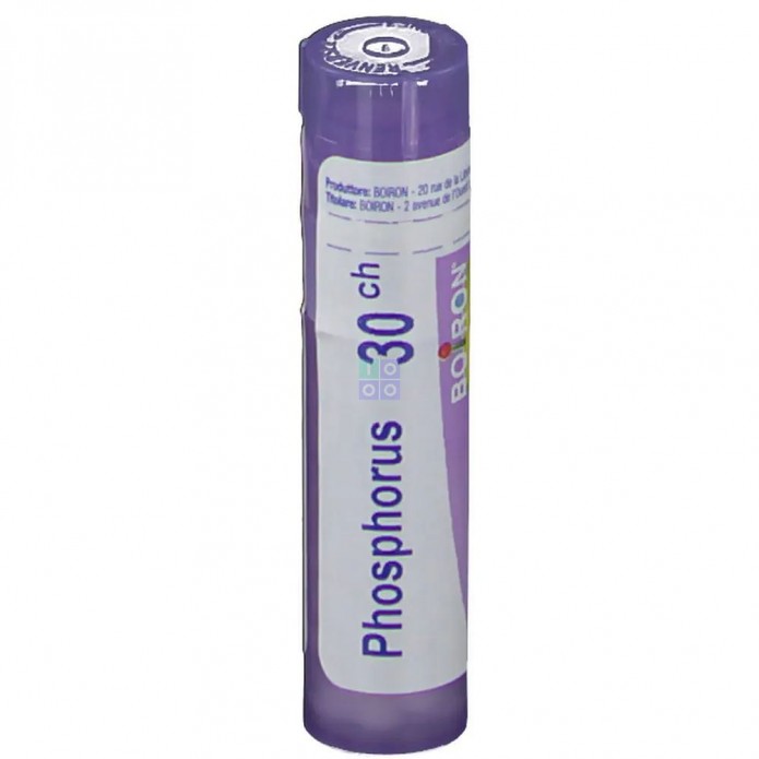 Phosphorus 30CH granuli - Trattamento omeopatico per vertigini con mal di testa
