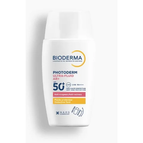 Bioderma Photoderm Ultra-Fluid Ar+ Solare Protezione50+ Anti-rossore 40ml