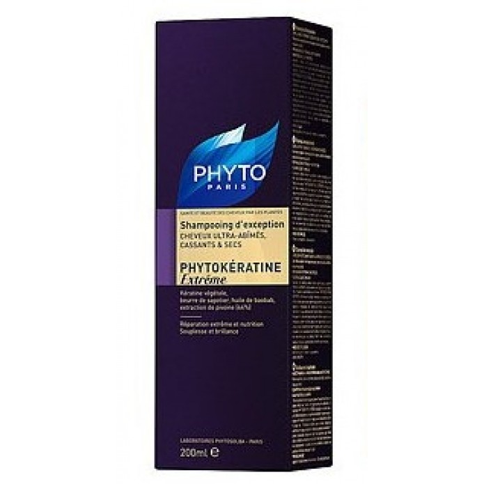 Phytokératine Extrême Shampoo Exceptional per Capelli Rovinati e Molto Secchi 200 ml
