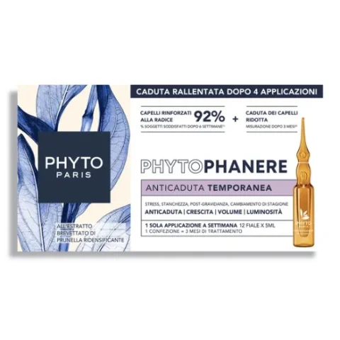Phytophanere 12 Fiale Anticaduta Temporanea