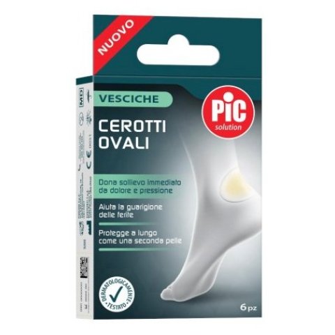 Cerotti Ovali per Vesciche Pic 6 pezzi