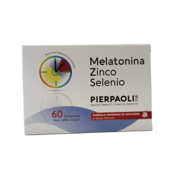 Melatonina ZInco Selenio Pierpaoli Integratore per il Sonno