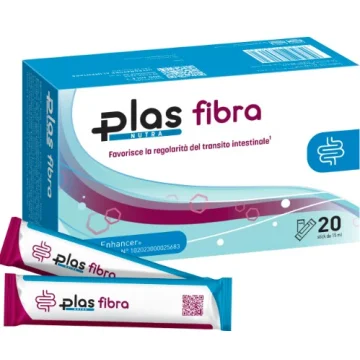 Plas Fibra Integratore per regolarit&agrave; intestinale 20 stick x 15ml
