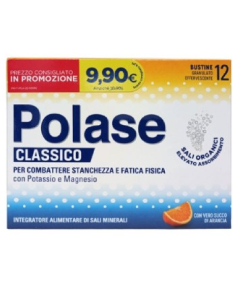 Polase 12 Bustine gusto arancia confezione promozionale