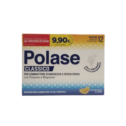 Polase Classico Limone 12 Bustine - Integratore contro la stanchezza