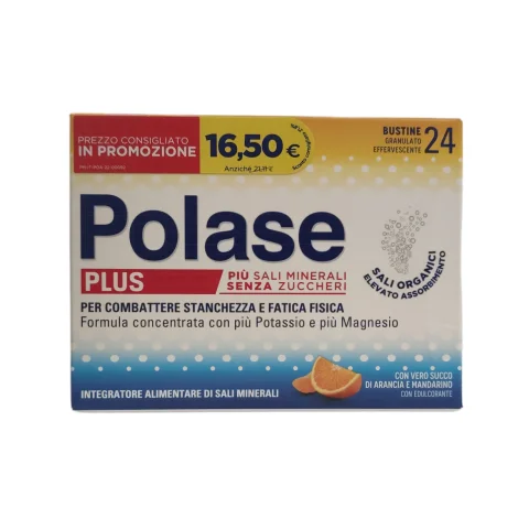Polase Plus Arancia e Mandarino 24 Bustine - Per combattere stanchezza e fatica fisica Polase Plus Arancia e Mandarino 24 Bustine - Per combattere stanchezza e fatica fisica