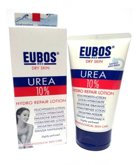 Eubos Urea 10% Hydro Repair 150 ml - Emulsione idratante per la pelle secca