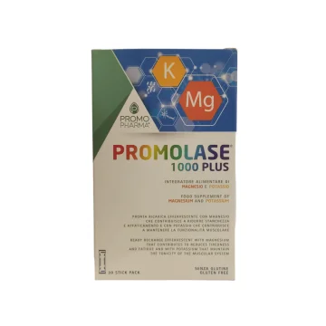 Promolase 1000 Plus 30 Stick - Integratore di Magnesio e Potassio