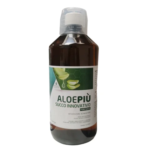 Aloe Pi&ugrave; Succo Innovativo 100 % Puro Succo 1 Lt