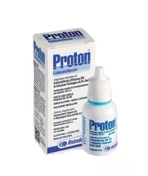 Proton Gocce 15 ml - Integratore di Vitamina D3 per bambini