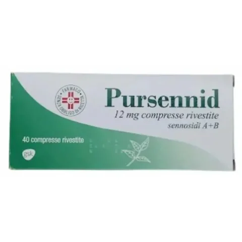 PURSENNID 40 compresse rivestite 12 mg