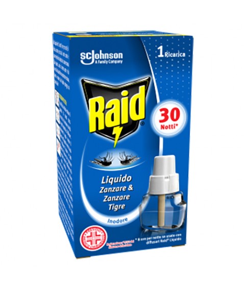 RAID LIQUIDO RICARICA 30 NOTTI