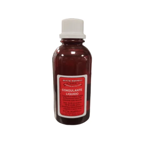 Coagulante Liquido Ditta Rappelli di Origine Vegetale per la Produzione di Formaggi Freschi e Media Stagionatura 125 ml