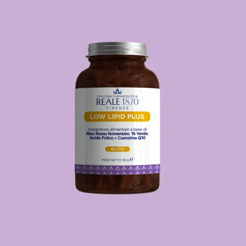Reale 1870 Low Lipid Plus 60 Capsule - Integratore alimentare per il controllo del colesterolo