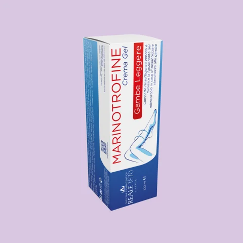 Reale 1870 Marinotrofine Crema Gel 100 ml - Combatte  l&rsquo;insufficienza venosa e favorisce  la funzionalit&agrave; del microcircolo