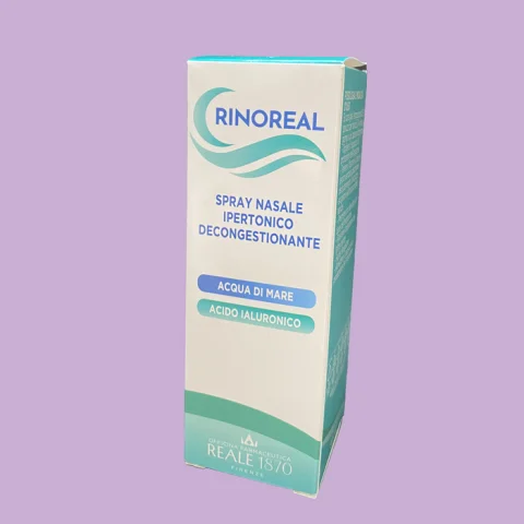 Reale 1870 Rinoreal Spray 50 ml - Spray nasale ipertonico decongestionante Reale 1870 Rinoreal Spray 50 ml - Spray nasale ipertonico decongestionante