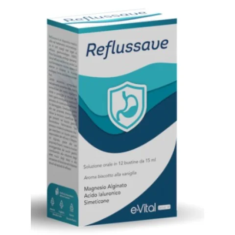 REFLUSSAVE 12 Bustine da 15ml Contro Reflusso Gastroesofageo