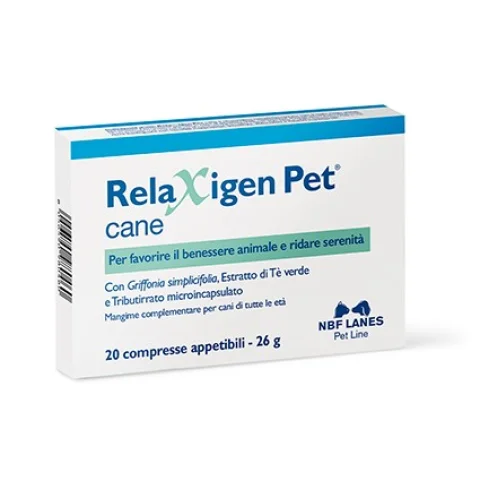 Relaxigen Pet Cane 20 Compresse - Per favorire il benessere animale e dare serenit&agrave;