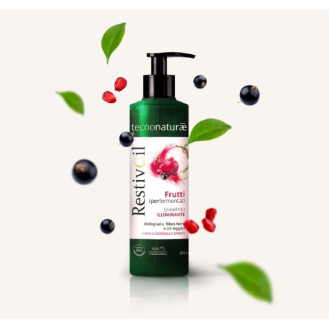 Restivoil Tecnonaturae Shampoo Illuminante per Capelli Normali e Spenti 250 ml Restivoil Tecnonaturae Shampoo Illuminante per Capelli Normali e Spenti 250 ml