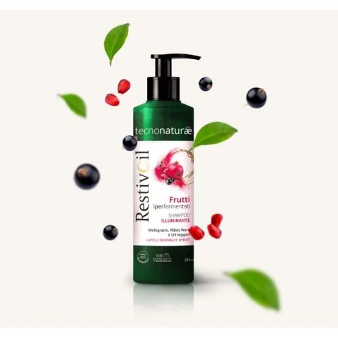 Restivoil Tecnonaturae Shampoo Illuminante per Capelli Normali e Spenti 250 ml