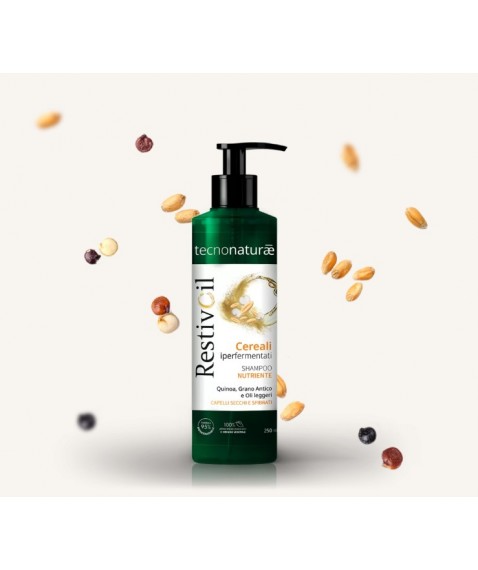 Restivoil Tecnonaturae Shampoo Nutriente per Capelli Secchi e Sfibrati 250 ml