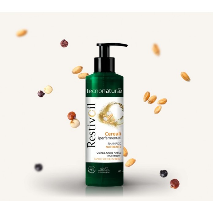 Restivoil Tecnonaturae Shampoo Nutriente per Capelli Secchi e Sfibrati 250 ml