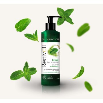 Restivoil Tecnonaturae Shampoo Purificante per Capelli Grassi e Appesantiti 250 ml