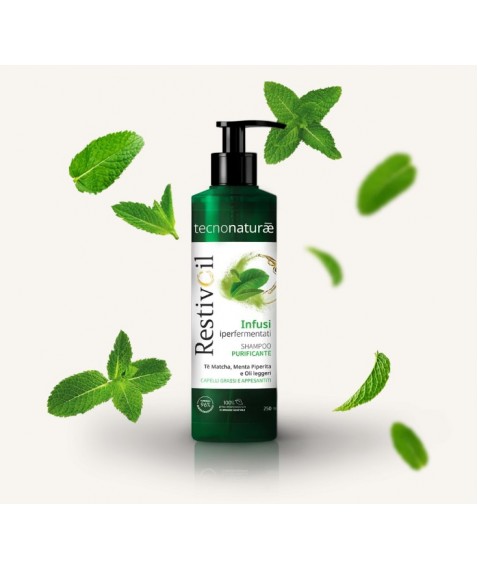Restivoil Tecnonaturae Shampoo Purificante per Capelli Grassi e Appesantiti 250 ml