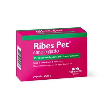 Ribes Pet Cane e Gatto 30 Perle - Per la normale funzione della barriera cutanea