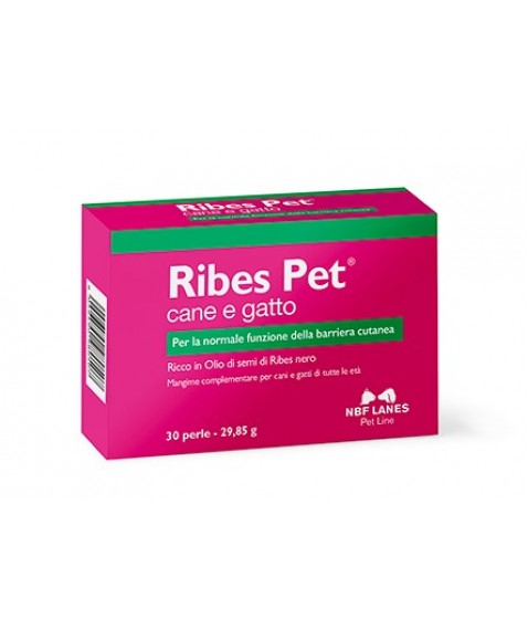 Ribes Pet Cane e Gatto 30 Perle - Per la normale funzione della barriera cutanea