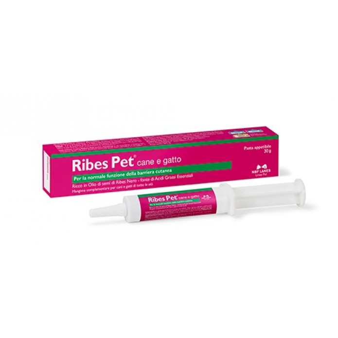 Ribes Pet Cane e Gatto Pasta 30 gr in Siringa - Per la normale funzione della barriera cutanea