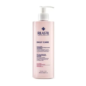 Rilastil Daily Care Olio Latte Detergente Struccante Viso Occhi 400ml