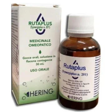 RUTAPLUS  SYNERGIPLUS 201 Medicinale Omeopatico gocce 30ml