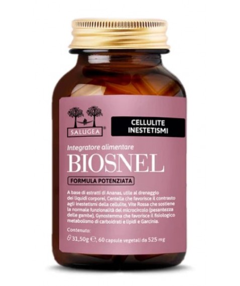 Salugea Biosnel Formula Potenziata 60 Capsule Vegetali - Integratore per gli inestetismi della cellulite