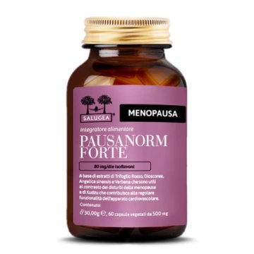 Salugea Pausanorm Forte 60 Capsule - Integratore per la menopausa senza soia Salugea Pausanorm Forte 60 Capsule - Integratore per la menopausa senza soia