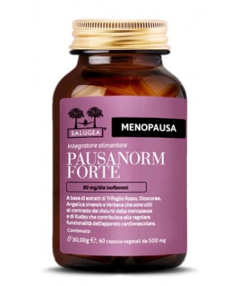 Salugea Pausanorm Forte 60 Capsule - Integratore per la menopausa senza soia