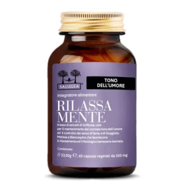 Salugea Rilassa Mente 60 Capsule - Integratore rilassante Salugea Rilassa Mente 60 Capsule - Integratore rilassante