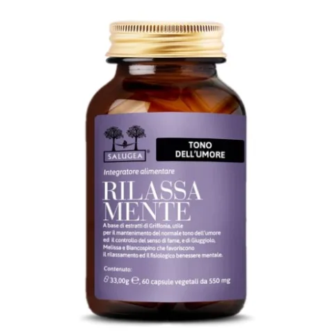 Salugea Rilassa Mente 60 Capsule - Integratore rilassante Salugea Rilassa Mente 60 Capsule - Integratore rilassante