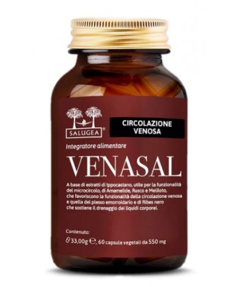 Salugea Venasal 60 Capsule - Integratore per le vene e la circolazione
